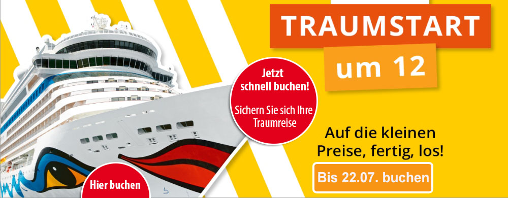 AIDA Traumstart um 12
