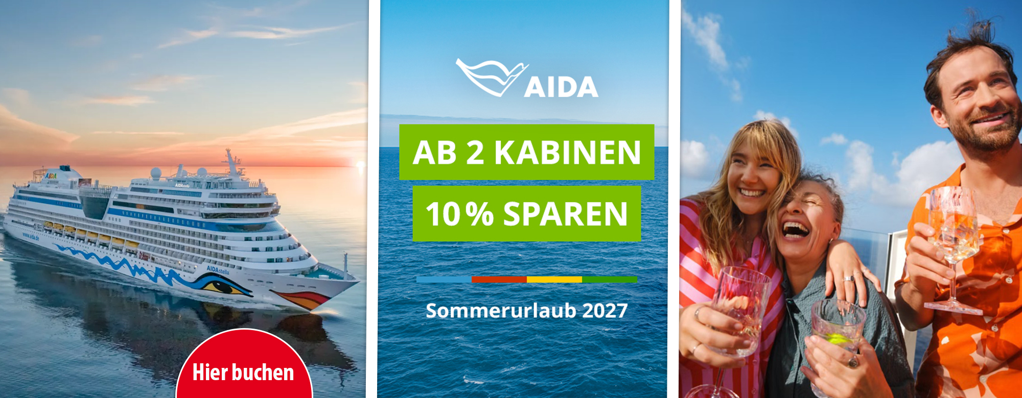 AIDA 10% Aktion 2. Kabine