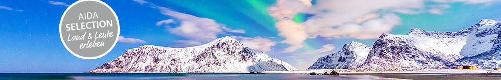 AIDA Selection Nordlichter &<br> Winter im hohen Norden