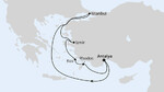 Östliches Mittelmeer mit Istanbul
