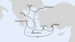 Östliches Mittelmeer mit Istanbul