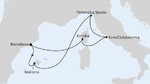 Mediterrane Schätze mit Korsika ab Barcelona