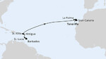 Von Barbados nach Teneriffa