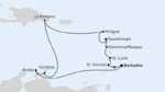 Karibische Inseln ab Barbados