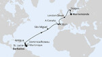 Von Barbados nach Warnemünde