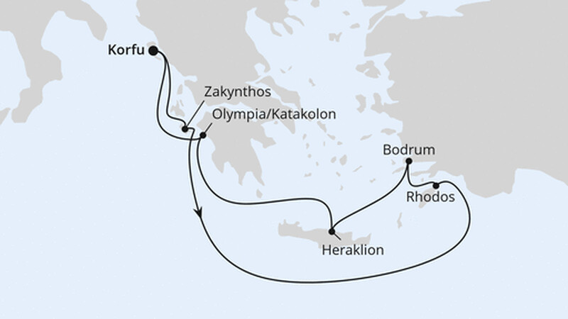 Griechenland ab Korfu 2 Griechenland ab Korfu 2