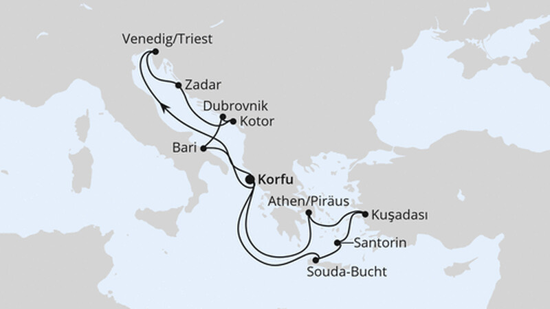 Adria & Griechenland ab Korfu 3 Adria & Griechenland ab Korfu 3
