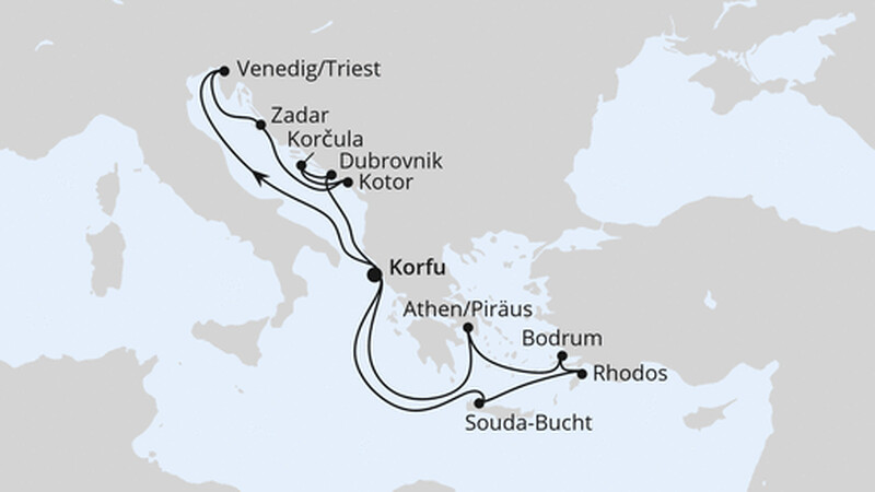 Adria & Griechenland ab Korfu 3 Adria & Griechenland ab Korfu 3