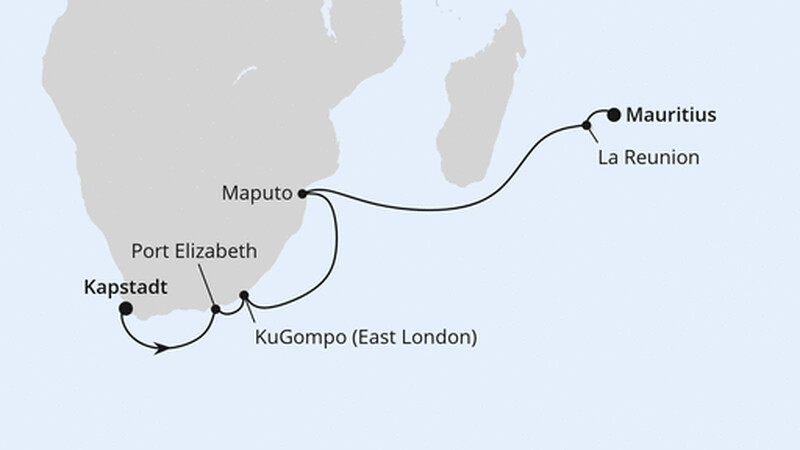 Südafrika, La Réunion & Mauritius 1 Südafrika, La Réunion & Mauritius 1
