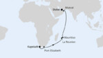 Von Kapstadt über Mauritius nach Dubai 1