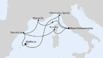 Spanien, Frankreich & Italien ab Civitavecchia