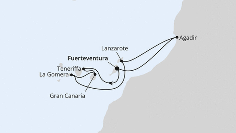 Kanaren & Marokko ab Fuerteventura Kanaren & Marokko ab Fuerteventura