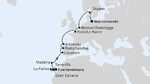 Von Fuerteventura über Portugal nach Warnemünde