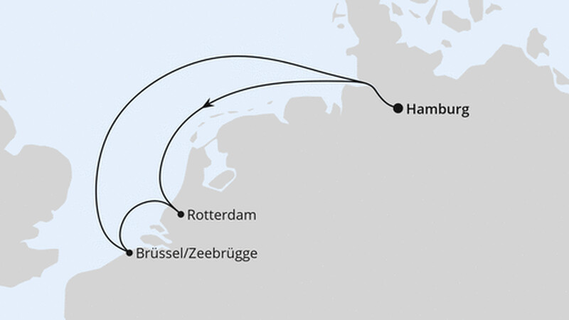 Kurzreise nach Niederlande & Belgien ab Hamburg Kurzreise nach Niederlande & Belgien ab Hamburg