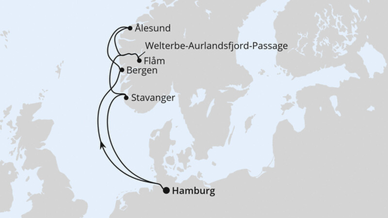 Norwegens Welterbe ab Hamburg Norwegens Welterbe ab Hamburg
