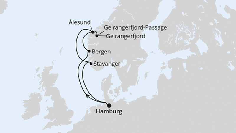 Norwegens Welterbe ab Hamburg Norwegens Welterbe ab Hamburg