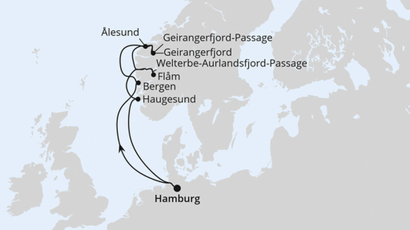 Norwegens Welterbe ab Hamburg 2 Norwegens Welterbe ab Hamburg 2