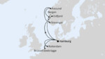 Norwegen, Niederlande & Belgien ab Hamburg