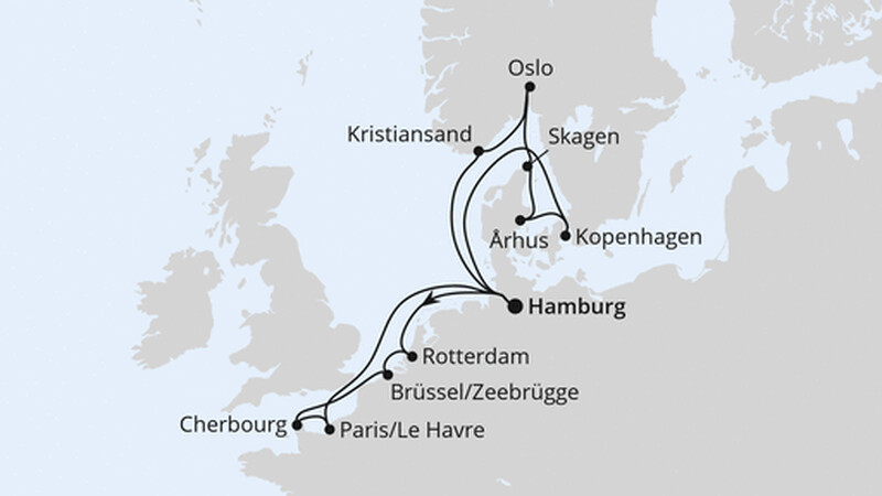 Feiertagsreise Metropolen & Skandinavien Feiertagsreise Metropolen & Skandinavien