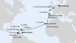 Von Hamburg nach Barbados
