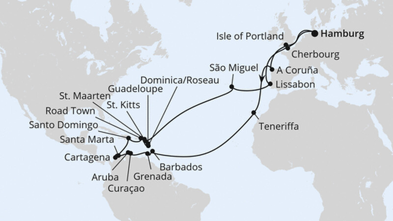 Große Winterpause Karibik mit Kolumbien Große Winterpause Karibik mit Kolumbien