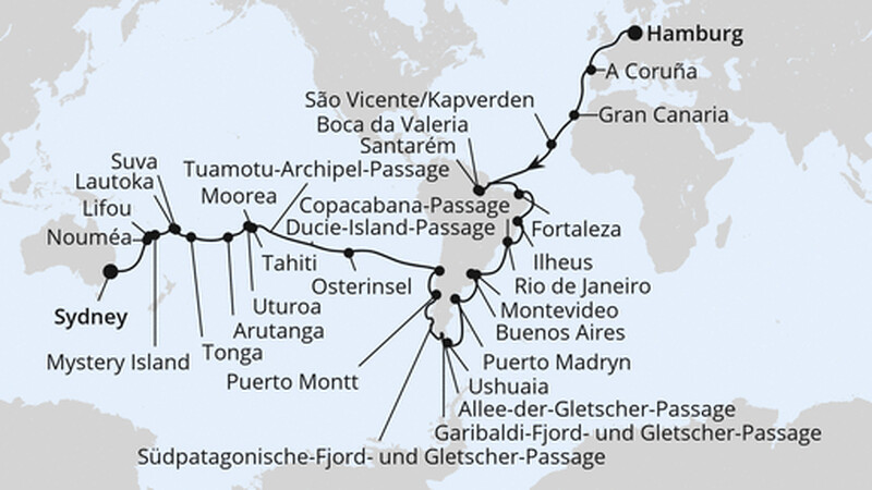 Von Hamburg nach Sydney Von Hamburg nach Sydney