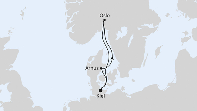 Kurzreise Norwegen & Dänemark ab Kiel 1 Kurzreise Norwegen & Dänemark ab Kiel 1