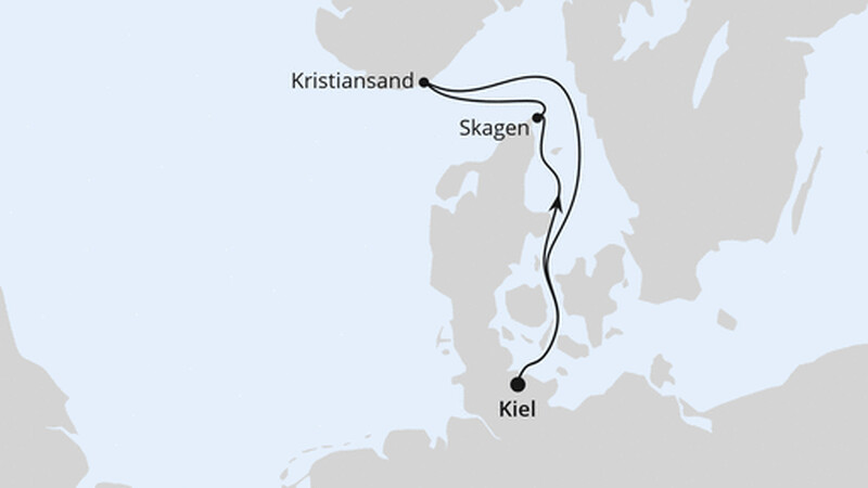 Kurzreise Norwegen & Dänemark ab Kiel 1 Kurzreise Norwegen & Dänemark ab Kiel 1