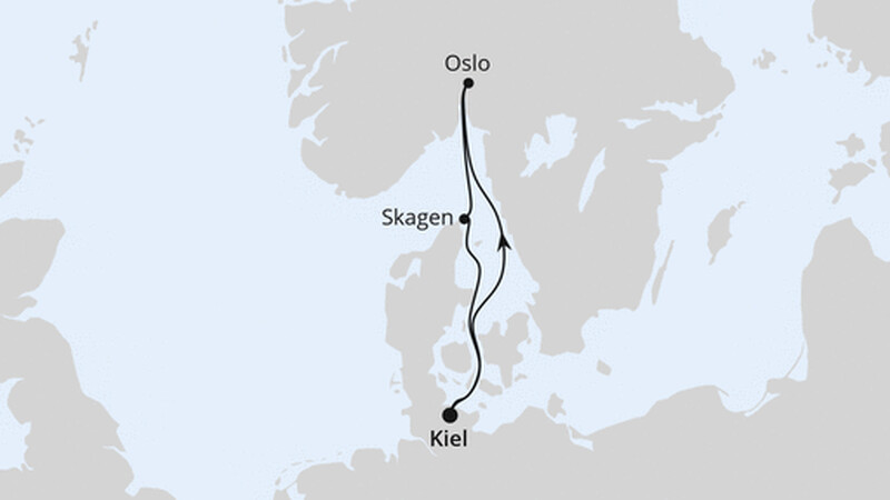 Kurzreise Norwegen & Dänemark ab Kiel 1 Kurzreise Norwegen & Dänemark ab Kiel 1