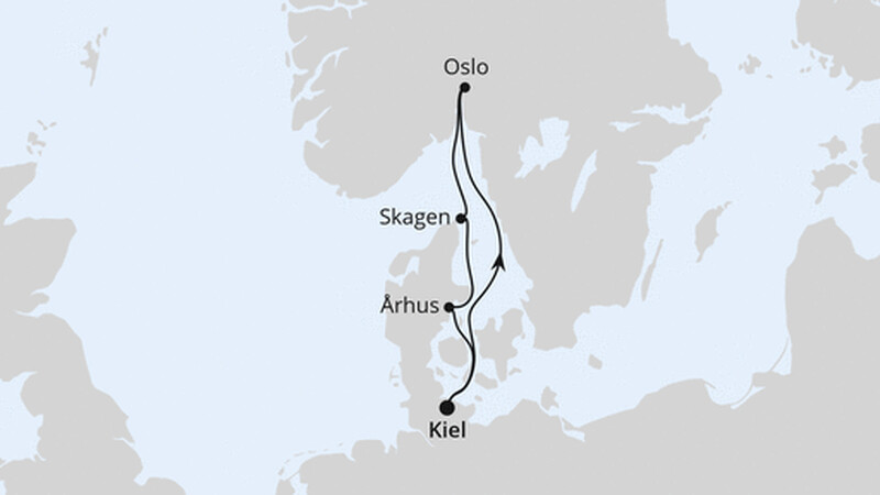 Kurzreise nach Skandinavien ab Kiel Kurzreise nach Skandinavien ab Kiel