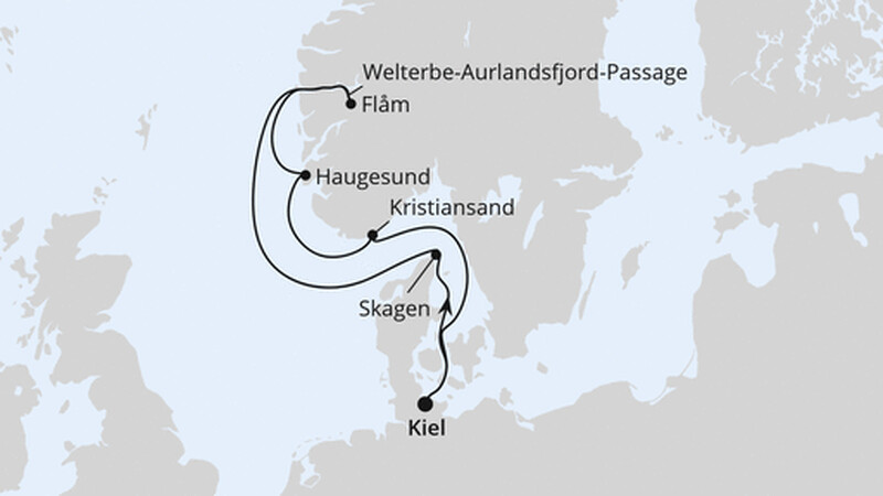 Norwegens Welterbe ab Kiel 2 Norwegens Welterbe ab Kiel 2