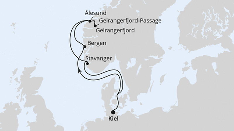 Norwegens Welterbe ab Kiel Norwegens Welterbe ab Kiel