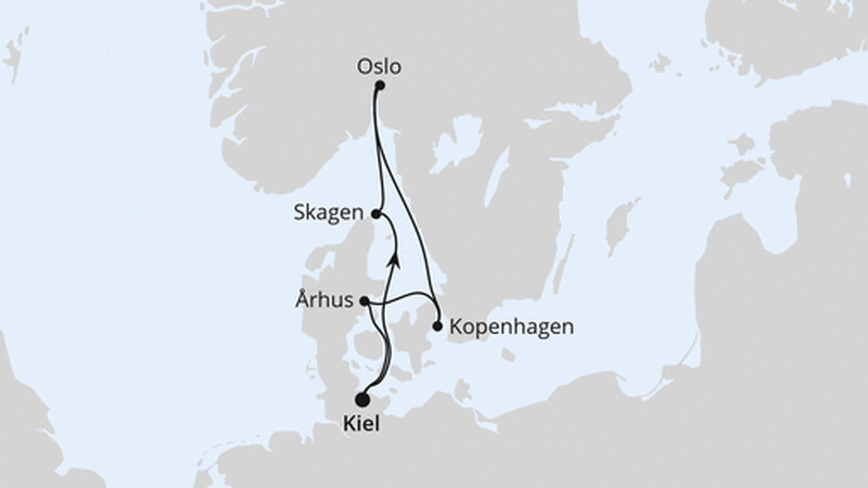 Skandinavische Highlights ab Kiel Skandinavische Highlights ab Kiel