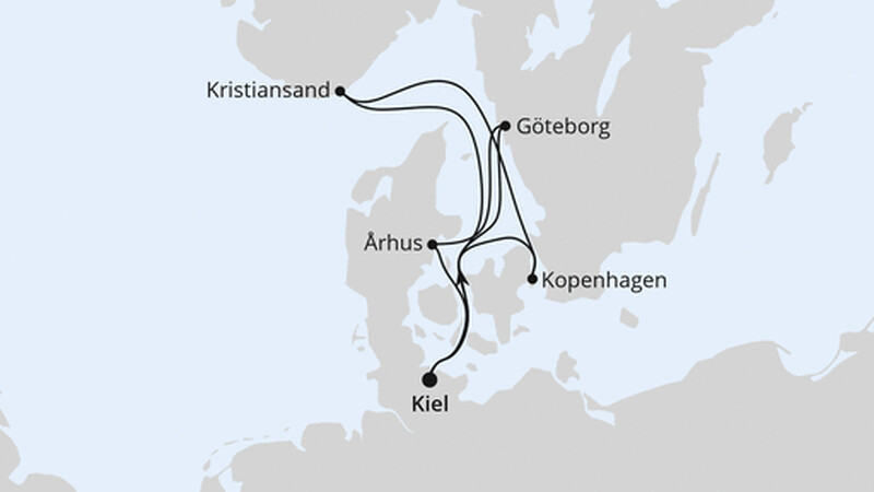 Skandinavien mit Göteborg ab Kiel Skandinavien mit Göteborg ab Kiel