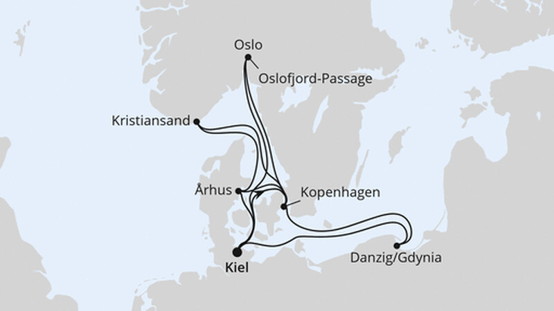 Große Feiertagsreise nach Skandinavien ab Kiel Große Feiertagsreise nach Skandinavien ab Kiel