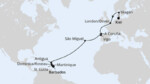 Von Kiel über die Azoren nach Barbados