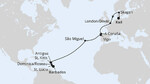 Von Kiel über die Azoren nach Barbados