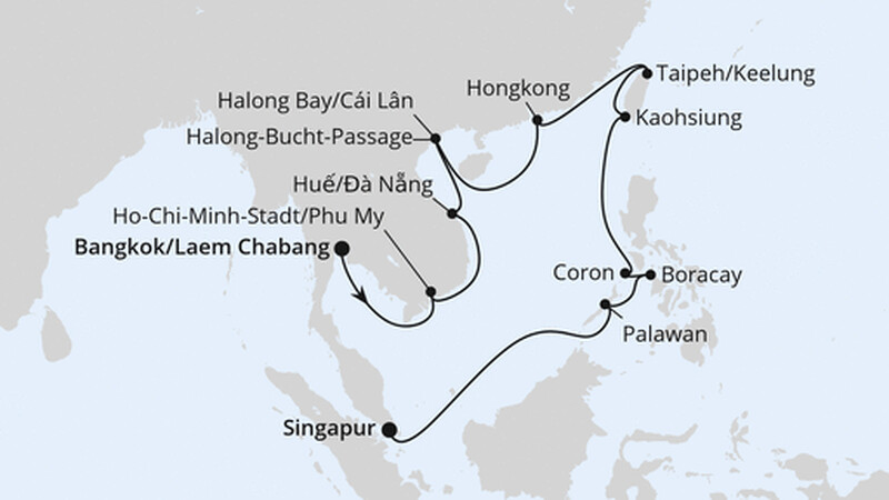 Vietnam, Philippinen, Taiwan & Hongkong Vietnam, Philippinen, Taiwan & Hongkong