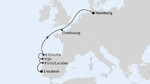Von Lissabon über Galicien nach Hamburg