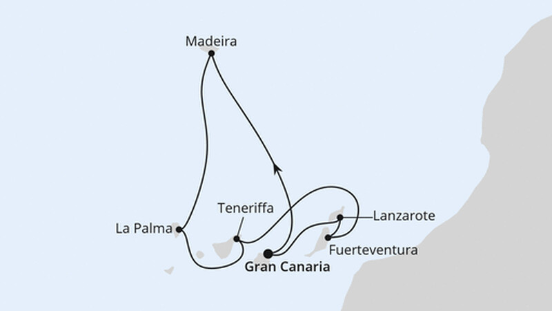 Kanaren & Madeira ab Gran Canaria Kanaren & Madeira ab Gran Canaria