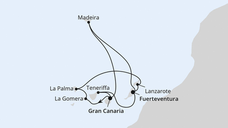 Große Rundreise Kanaren & Madeira Große Rundreise Kanaren & Madeira