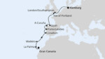Von Gran Canaria über Portugal nach Hamburg