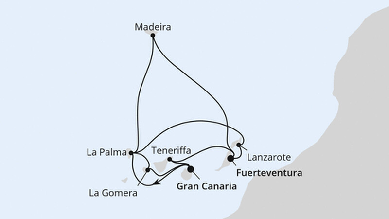 Große Rundreise Kanaren & Madeira Große Rundreise Kanaren & Madeira