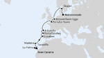 Von Gran Canaria über Portugal nach Warnemünde