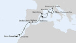 Kanaren & Mittelmeer ab Gran Canaria