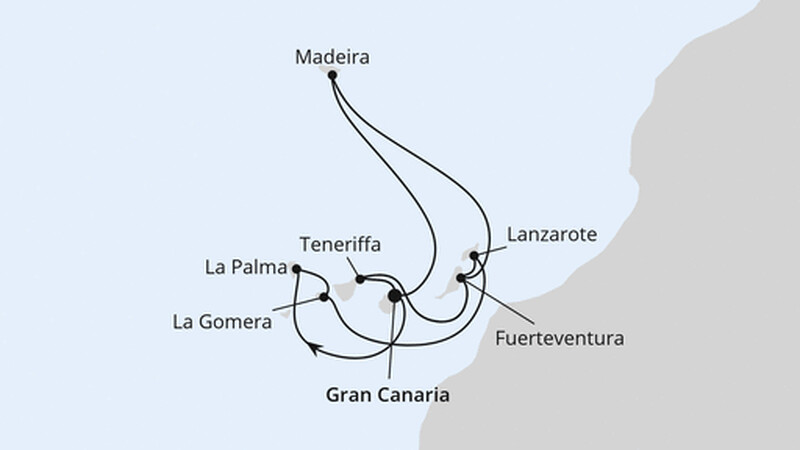 Große Kanaren-Reise mit La Gomera & Madeira Große Kanaren-Reise mit La Gomera & Madeira
