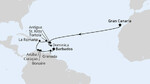 Von Gran Canaria über Curacao nach Barbados
