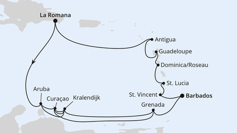 Karibische Insel-Rundreise Karibische Insel-Rundreise