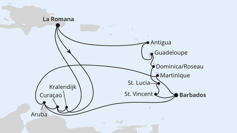 Karibische Insel-Rundreise Karibische Insel-Rundreise
