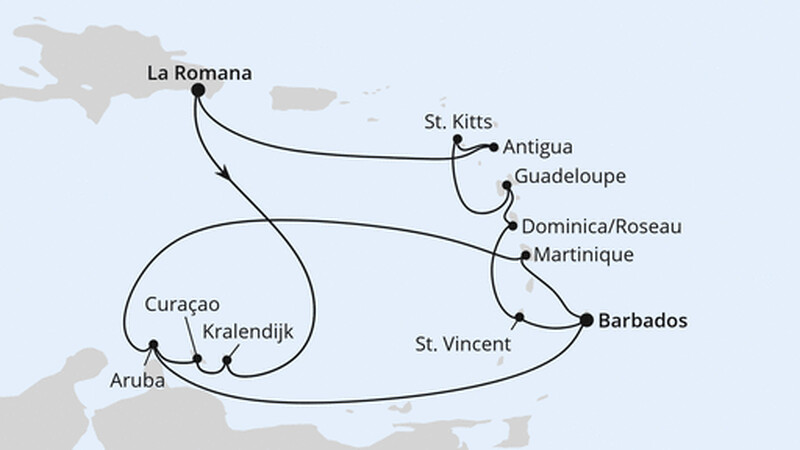 Karibische Insel-Rundreise Karibische Insel-Rundreise